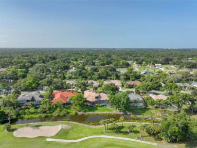 Calusa Lakes Homes in Nokomis, FL. - Aerial