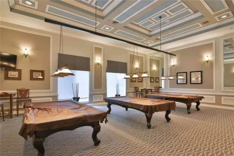 Cascades Homes in Sarasota, FL. - Billard Room