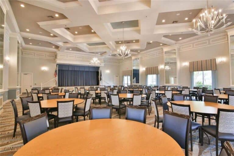 Cascades Homes in Sarasota, FL. -Dining Hall