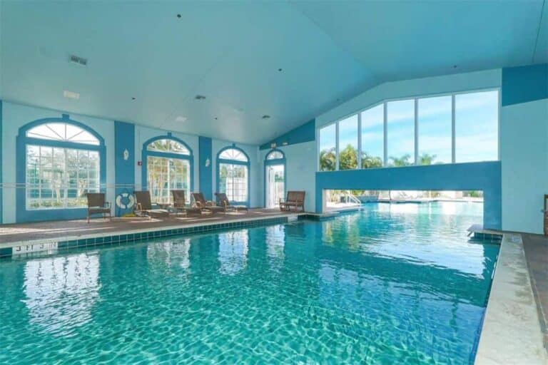 Cascades Homes in Sarasota, FL. - Inside Pool
