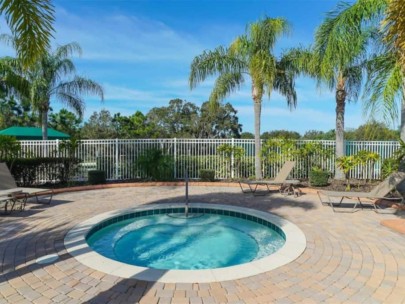 Cascades Homes in Sarasota, FL. - Hot Tub