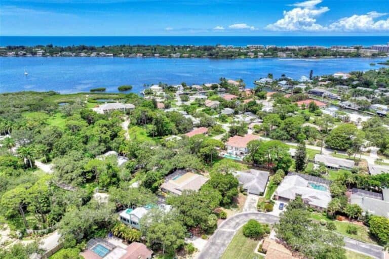 Cedar Cove Homes For Sale in Sarasota, FL. - Aerial
