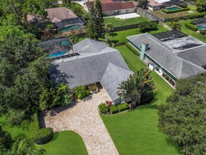 Center Gate Estate Homes in Sarasota, FL. - House Aerial