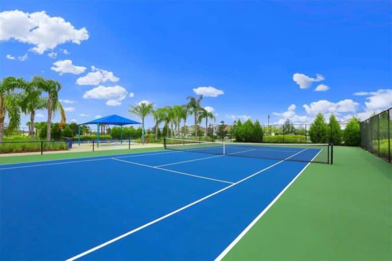 Central Park Homes in Lakewood Ranch, FL. - Tennis Court