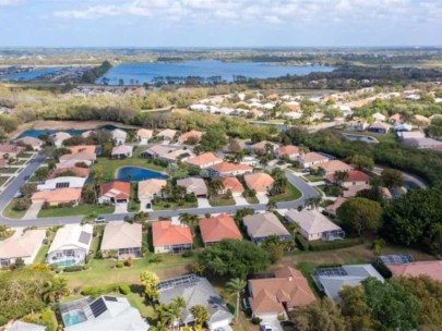 Chaparral Homes in Sarasota, FL. - Aerial