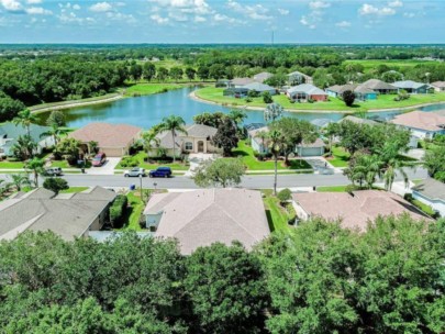 Chelsea Oaks Homes in Parrish, FL. - Aerial of Neighborhood