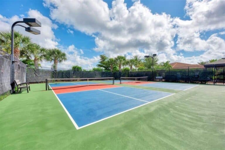 Cobblestone Homes in Palmer Ranch Sarasota, FL. - Pickleball Courts