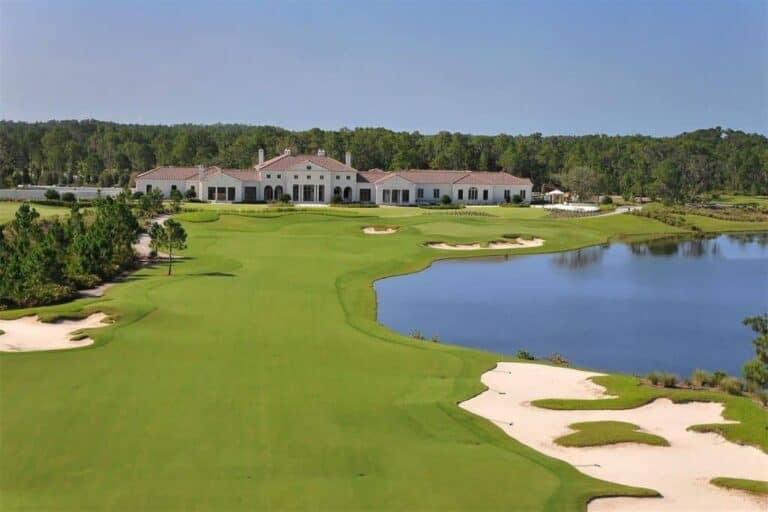 Concession Homes in Bradenton, FL. - Aerial of Golf Course