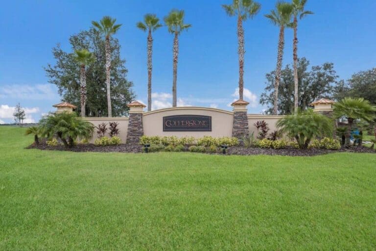 Copperstone Homes in Parish, FL. - Entrance Sign