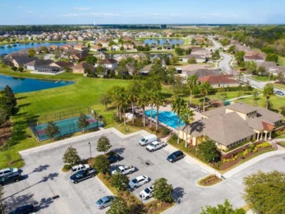 Copperstone Homes in Parish, FL. - Aerial