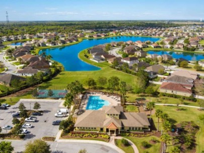 Copperstone Homes in Parish, FL. - Aerial