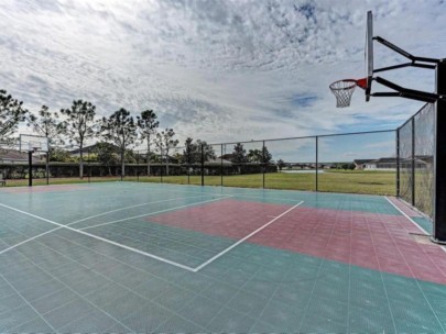 Copperstone Homes in Parish, FL. - Basketball Court