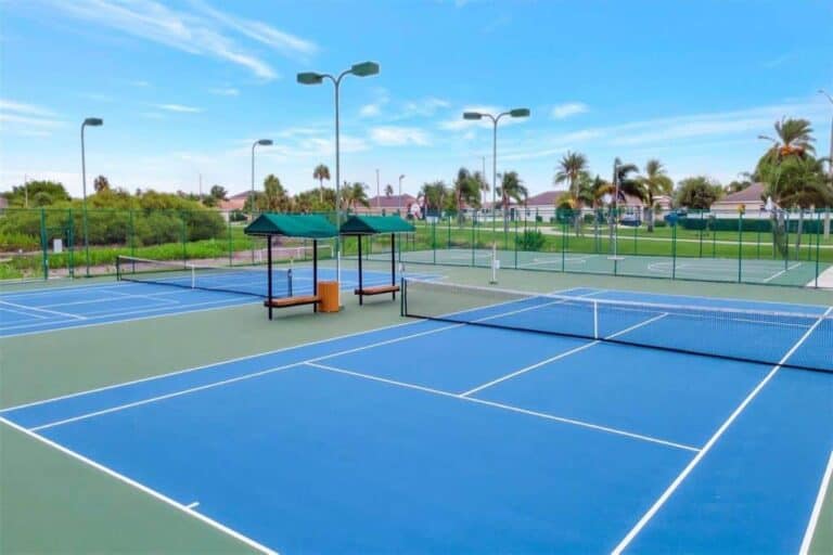 Covered Bridge Estates Homes in Ellenton, FL. - Tennis Courts