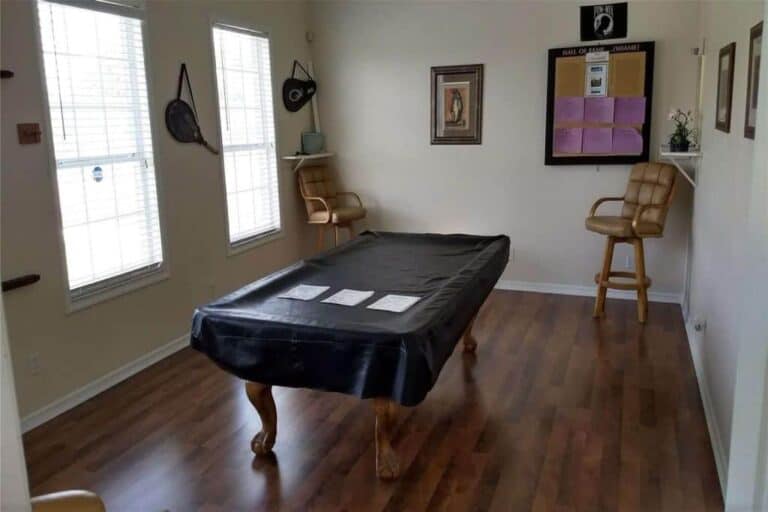 Covered Bridge Estates Homes in Ellenton, FL. - Pool Table