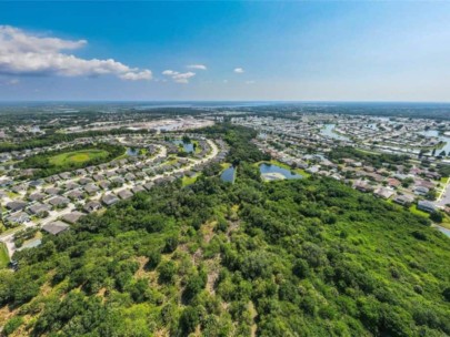 Creekside Oaks Homes in Parrish, FL. - Aerial