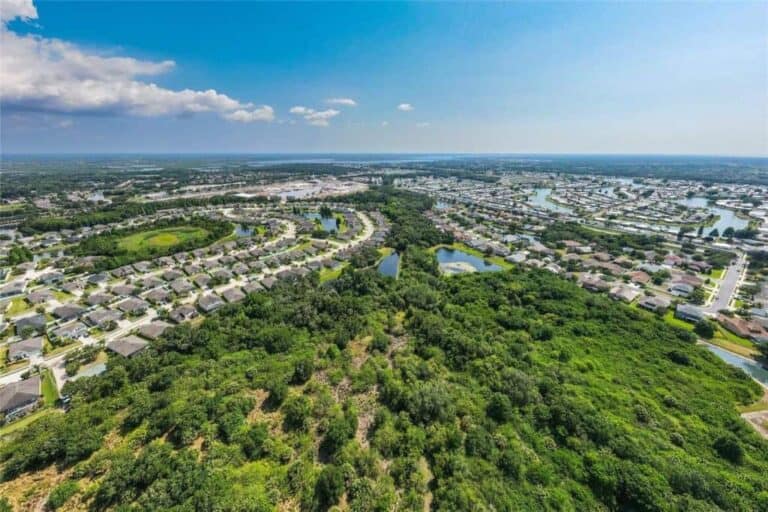 Creekside Oaks Homes in Parrish, FL. - Aerial