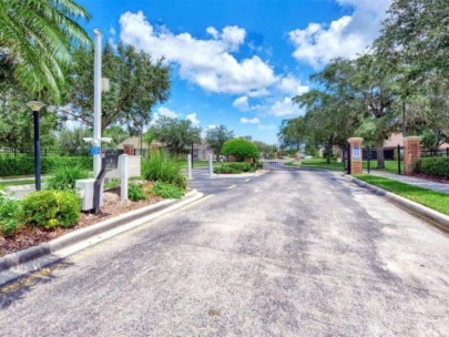 Creekside Oaks Homes in Parrish, FL. - Gated Entrance