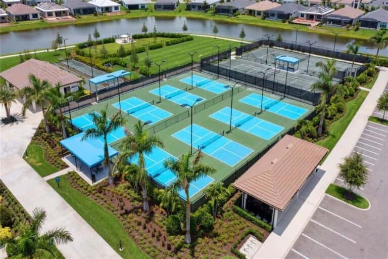 Cresswind Homes in Lakewood Ranch, FL. - Pickleball Courts