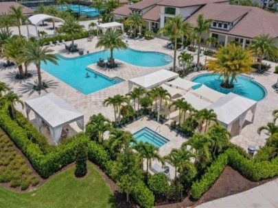 Cresswind Homes in Lakewood Ranch, FL. - Amenity Center Aerial