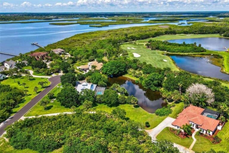 Cypress Creek Estates Homes in Bradenton, FL. - Aerial