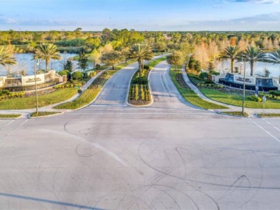 Cypress Falls Homes in North Port, FL. - Entrance Sign