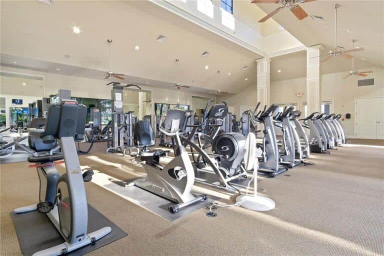Cypress Falls Homes in North Port, FL. - Fitness Room