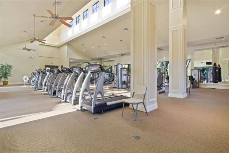 Cypress Falls Homes in North Port, FL. - Fitness Room