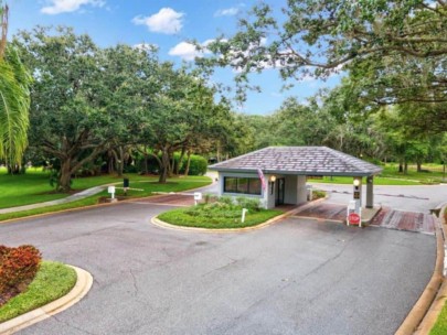 Deer Creek Homes in Palmer Ranch Sarasota, FL. - Gated Entry