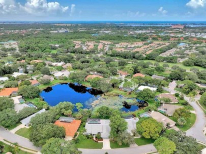 Deer Creek Homes in Palmer Ranch Sarasota, FL. - Aerial