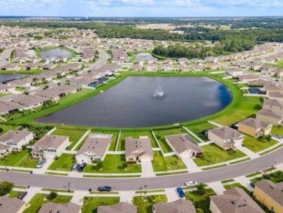 Del Tierra Homes in Bradenton, FL. - Aerial