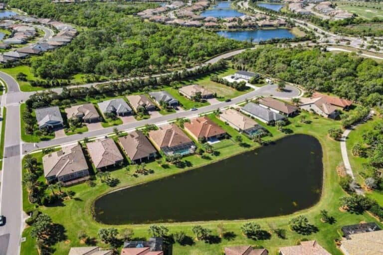 Del Webb Homes in Lakewood Ranch, FL. - Aerial
