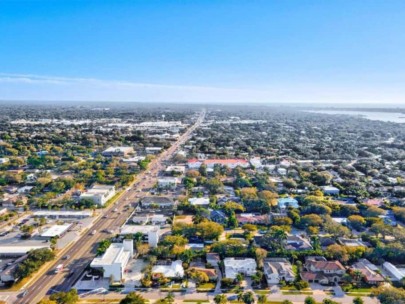 Desota Park Homes in Sarasota, FL. - Aerial