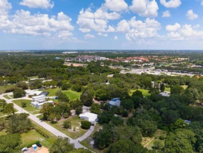 Desoto Acres Homes in Sarasota, FL. - Aerial