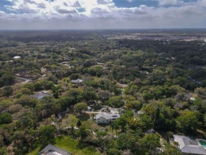 Desoto Acres Homes in Sarasota, FL. - Aerial