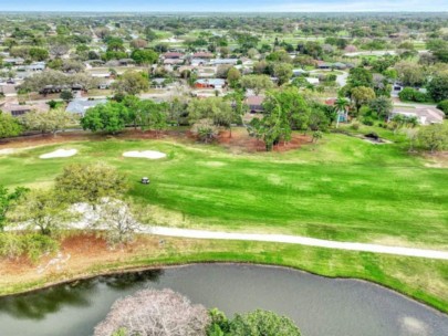 Desoto Lakes Homes in Sarasota, FL. - Golf Course Aerial