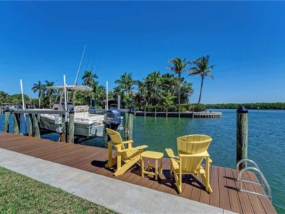 Dream Island Homes in Longboat Key, FL. - Boat Dock Homes