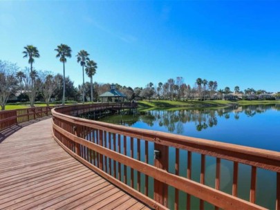 Edgewater Homes in Lakewood Ranch, FL. - Walking Bridge