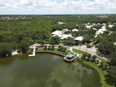 Edgewater Homes in Lakewood Ranch, FL. - Waterfront Ariel