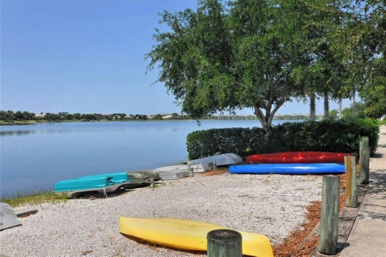 Edgewater Homes in Lakewood Ranch, FL. - Kayak Launch