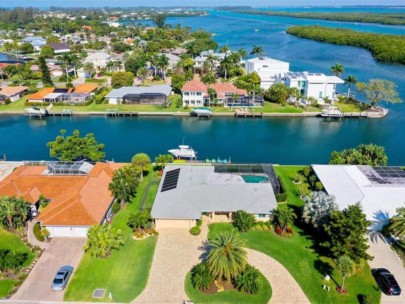 Emerald Harbor Homes in Longboat Key, FL. - Aerial