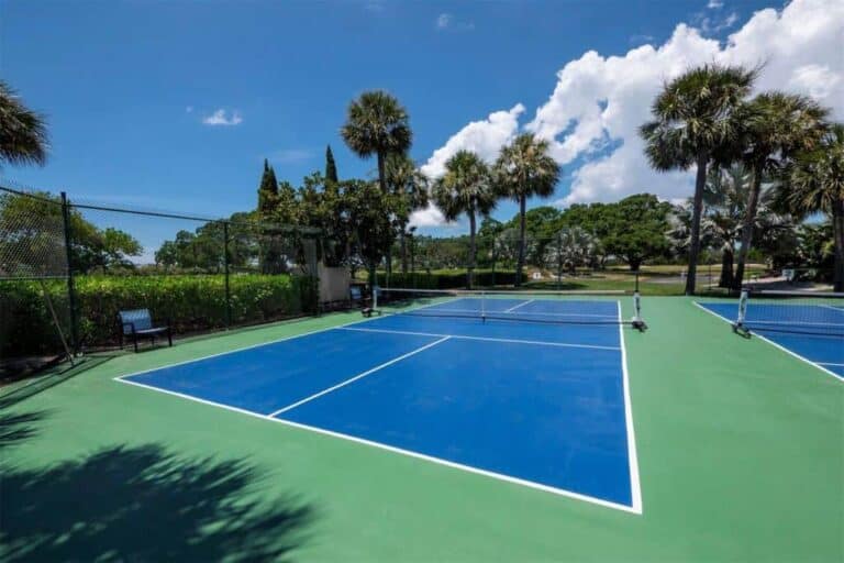Emerald Pointe Homes in Longboat Key, FL. - Pickleball Court