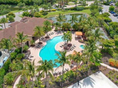 Esplanade By Siesta Key Homes in Sarasota, FL. - Amenity Center Aerial