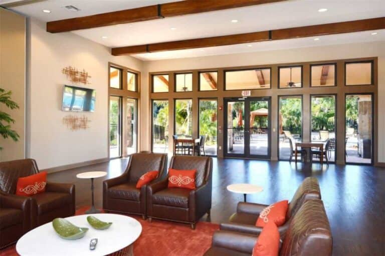 Esplanade By Siesta Key Homes in Sarasota, FL. - Clubhouse Interior