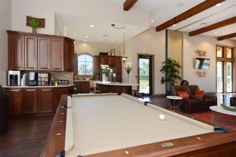 Esplanade By Siesta Key Homes in Sarasota, FL. - Billiard Table