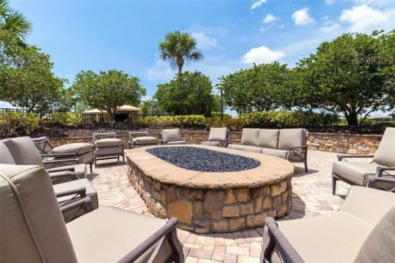 Esplanade Lakewood Ranch Homes in Lakewood Ranch, FL. - Firepit