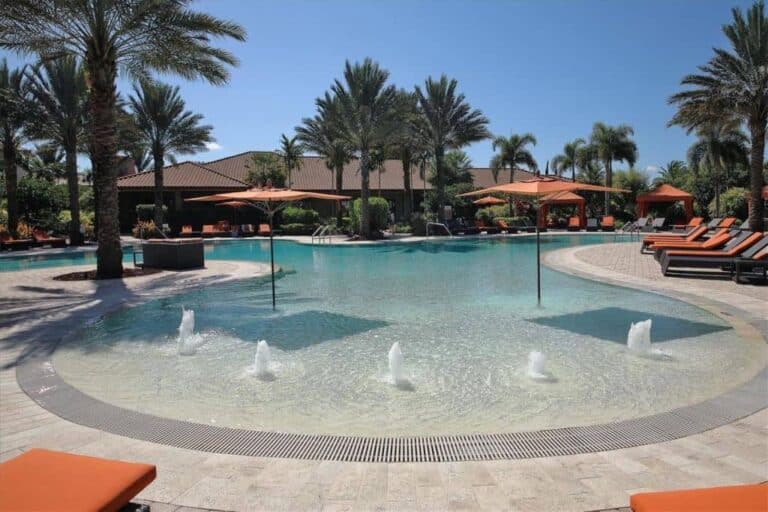Esplanade Lakewood Ranch Homes in Lakewood Ranch, FL. - Zero Entry Pool
