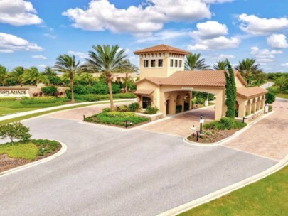 Esplanade Lakewood Ranch Homes in Lakewood Ranch, FL. - Gated Entry