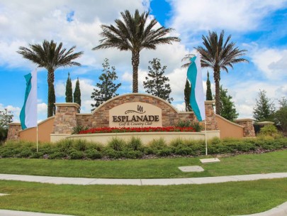 Esplanade Lakewood Ranch Homes in Lakewood Ranch, FL. - Entrance Sign