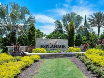 Esplanade On Palmer Ranch Homes in Sarasota, FL. - Entrance Sign