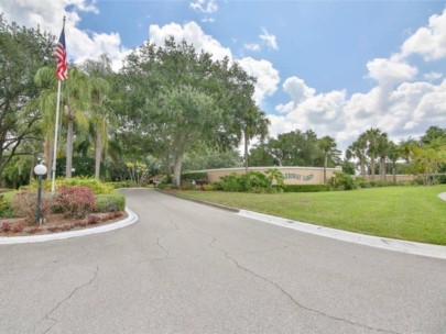 Fairway Lakes Homes in Palm Aire Sarasota, FL. - Entrance